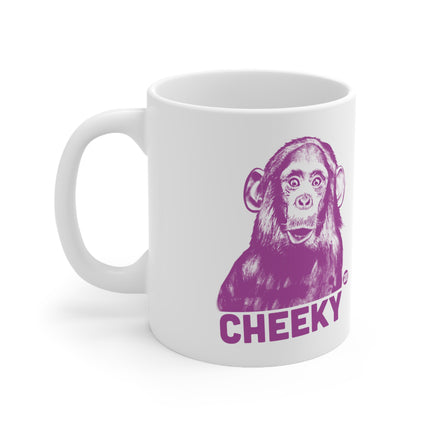 Cheeky Monkey Ceramic Mug