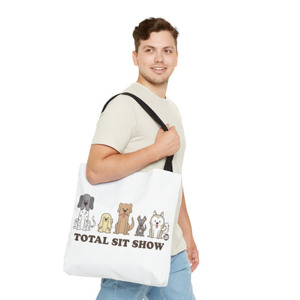 Total Sit Show Dogs Tote Bag