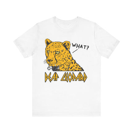 Deaf Leopard Tee, Deaf Leopard Pun Tshirt