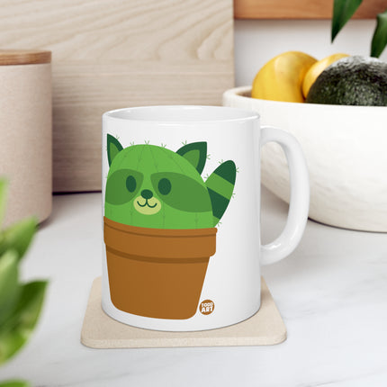 Cactimals Raccoon Ceramic Mug