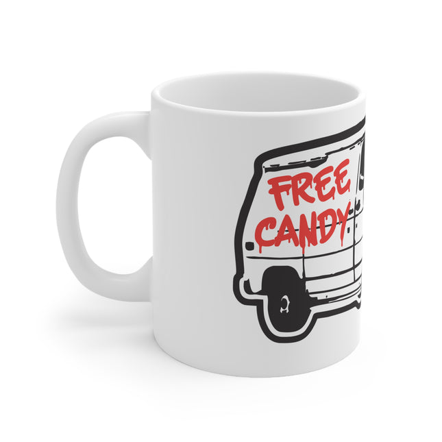 Free Candy Van Ceramic Mug