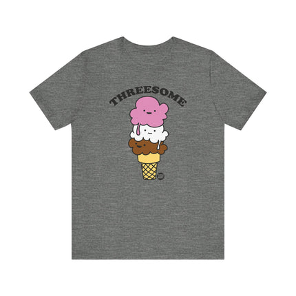 Funny "THREESOME" Tee Shirt