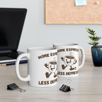 More Espresso Less Depresso Mug