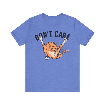 Don't Care Cat Tee