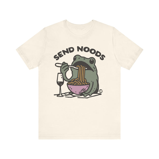Send Noods Frog Tee, Funny Frog Send Noodles Tshirt