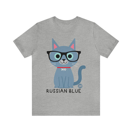 Bow Wow Meow Russian Blue Unisex Tee