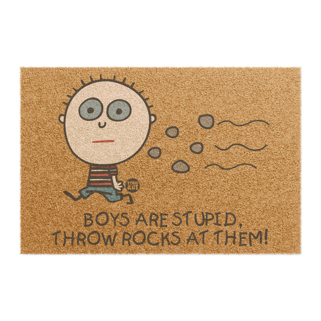 Boys Are Stupid Doormat
