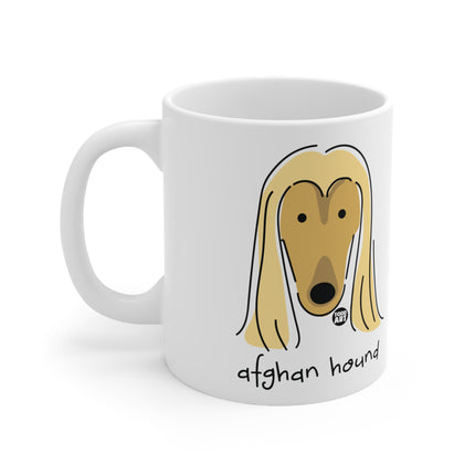 Dog Breeds Afghan Hound Ceramic Mug