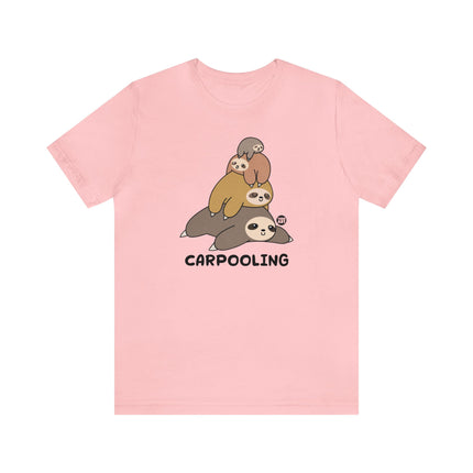 Sloth Stack Carpooling Unisex Tee