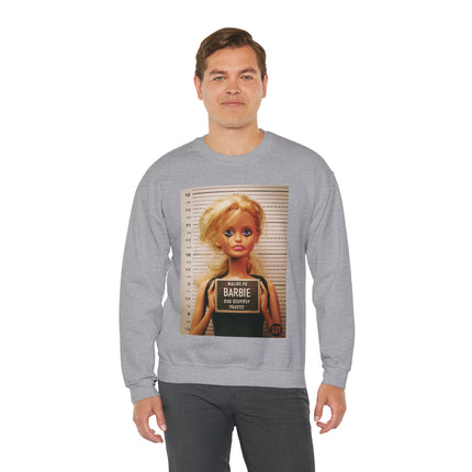 Barbie Malibu Mugshot Crewneck Sweatshirt