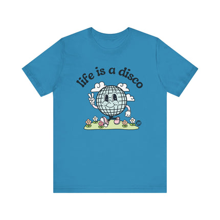 Life is a Disco Tee, Cute Disco Ball Tshirt