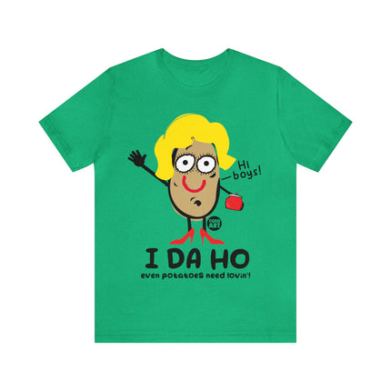 I DA HO Unisex Short Sleeve Tee