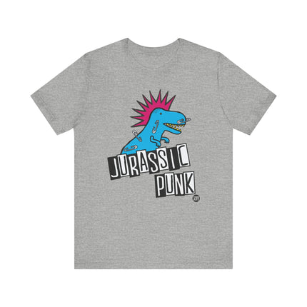 Jurassic Punk Dinosaur Tee, Punk Rock Dinosaur Tshirt