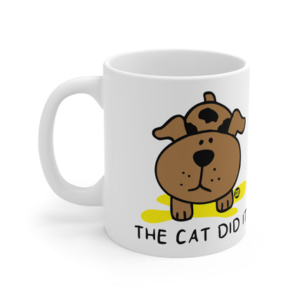 Cat Dit It Ceramic Mug