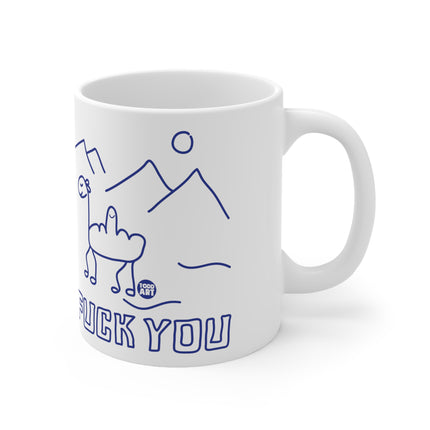 Fuck You Camel Ceramic Mug