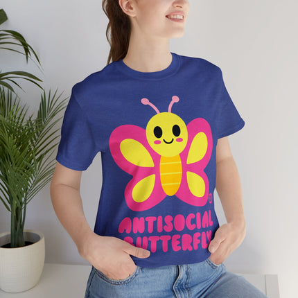Antisocial Butterfly Unisex Tee