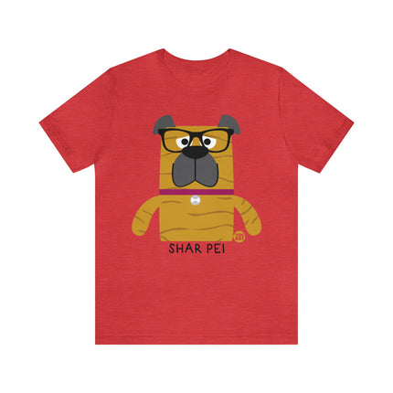 Bow Wow Meow Shar Pei Unisex Tee