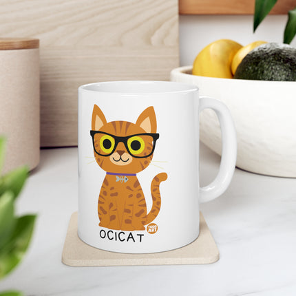 Bow Wow Meow Ocicat Ceramic Mug