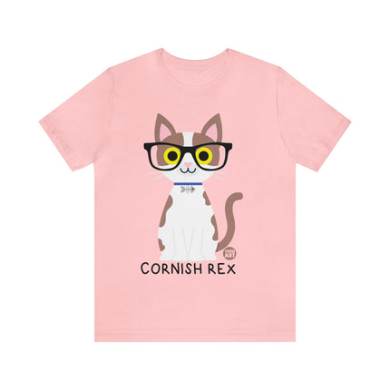 Bow Wow Meow Cornish Rex Unisex Tee