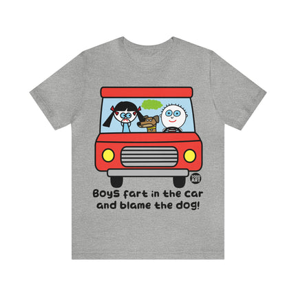 Boys Far in Cars Unisex Short Sleeve Tee