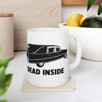 Dead Inside Hearse Ceramic Coffee Mug