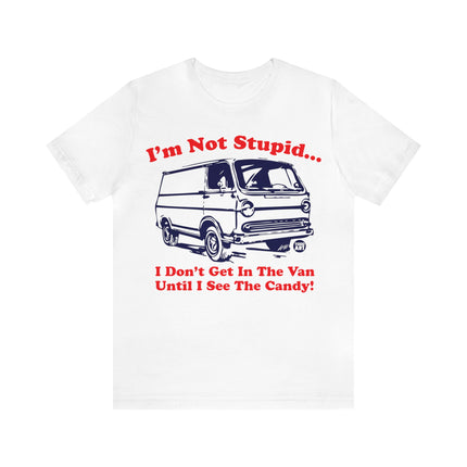 Not Stupid Candy Van Unisex Short Sleeve Tee