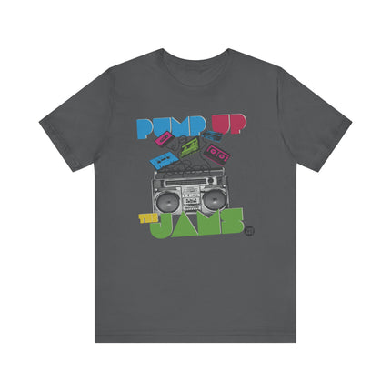 Pump Up The Jams 90s Tee, 90s Mixed Tape Shirt, Old School 90s Boombox Tee