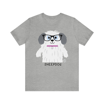 Bow Wow Meow Sheepdog Unisex Tee