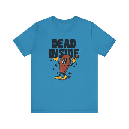 Dead Inside Coffin Tee, Funny Dead Inside Tshirt