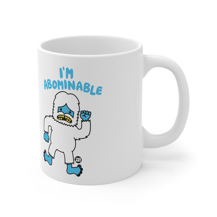 I'm Abominable Snowman Christmas Ceramic Mug