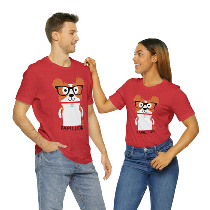 Bow Wow Meow Papillion Unisex Tee