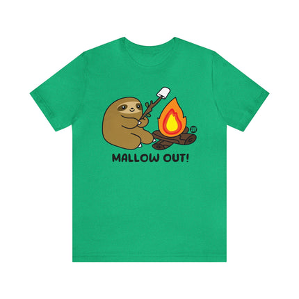 Sloth Campfire Mallow Out Unisex Tee