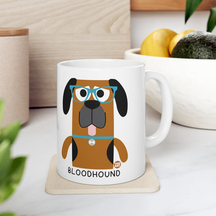 Bow Wow Meow Bloodhound Ceramic Mug