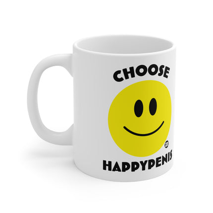 Choose Happipenis Ceramic Mug