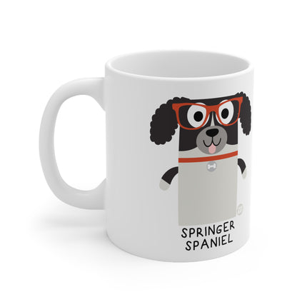 Bow Wow Meow Springer Spaniel Ceramic Mug