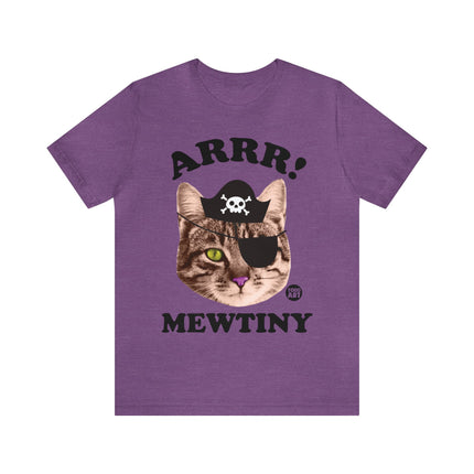 Arrr Mewtiny Cat Pirate Unisex Tee