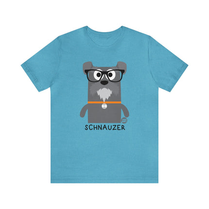 Bow Wow Meow Schnauzer Unisex Tee