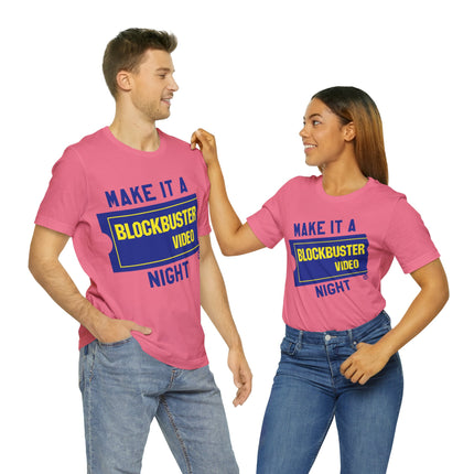 Blockbuster Night Retro Unisex Tee