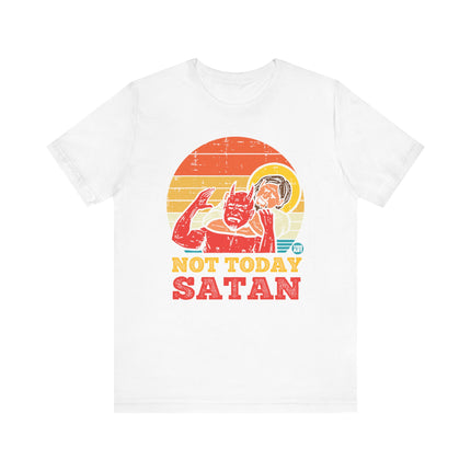 Funny "NOT TODAY SATAN" JESUS Tee Shirt