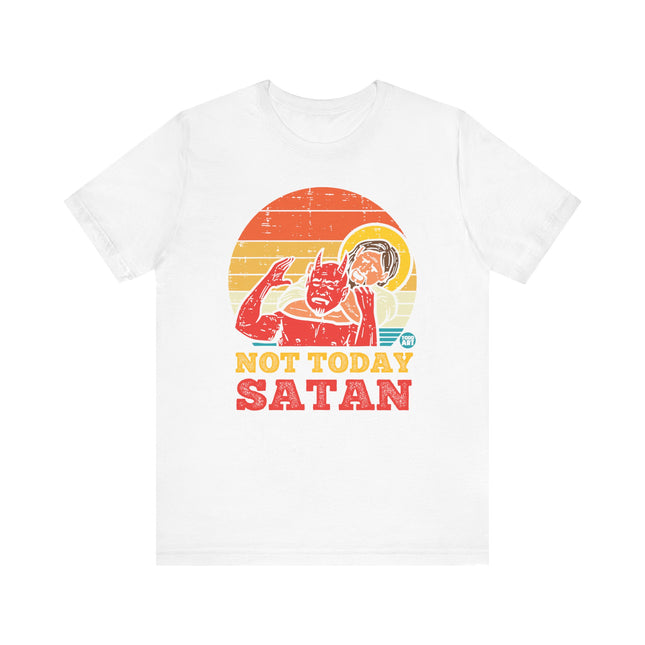 Funny "NOT TODAY SATAN" JESUS Tee Shirt