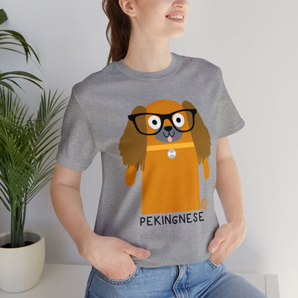 Bow Wow Meow Pekingnese Unisex Tee