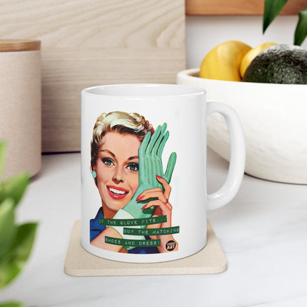 Retro Housewives If The Glove Fits Coffee Mug