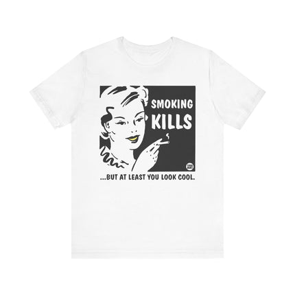 Funny "SMOKING KILLS" Tee Shirt