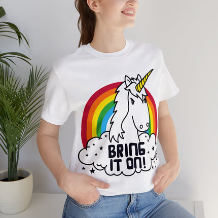 Bring It On Unicorn Unisex Tee