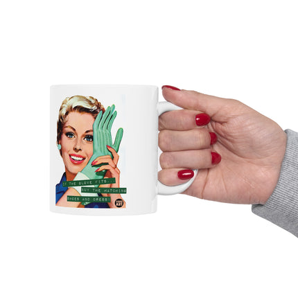 Retro Housewives If The Glove Fits Coffee Mug