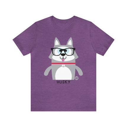 Bow Wow Meow Husky Unisex Tee