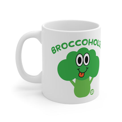 Broccoholic Ceramic Mug