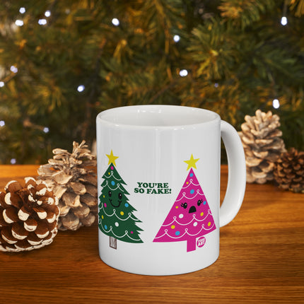 You're So Fake Christmas Tree Ceramic Mug