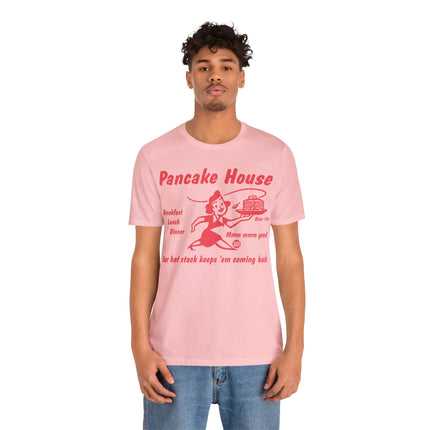 Retro Pancake House Unisex Short Sleeve Tee