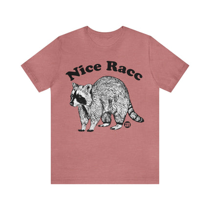 Nice Racc Raccoon Unisex Short Sleeve Tee